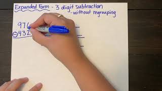Celebrity 3 Digit Subtraction Expanded Form WITHOUT Regrouping Profile
