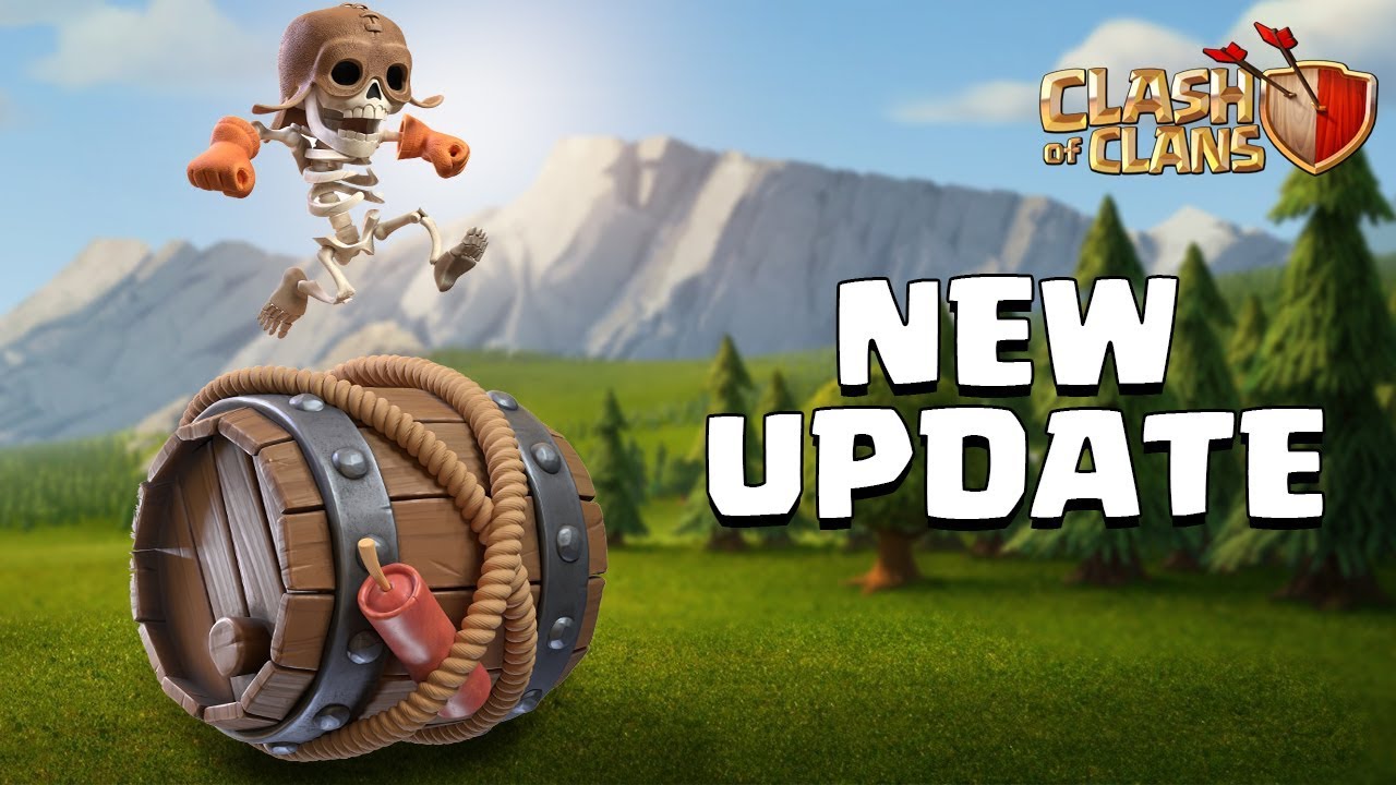 New Spring Update Clash of Clans New Super Wall Breaker COC YouTube