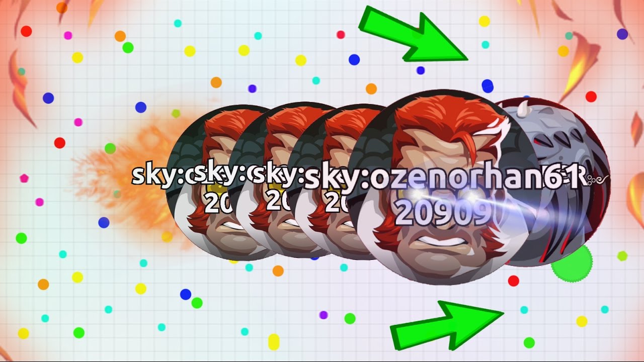 Agar.io - New SKİN! NEW SPECTRUM Video Two ULTRA POPSPLITS, Ultra Double Split & TROLLING TEAMS