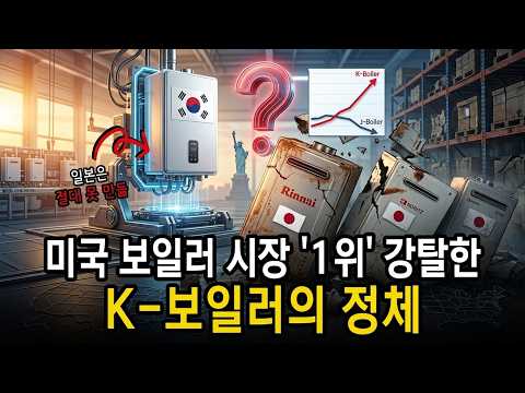 미국이 왜 한국 보일러를 선택했나? K-보일러 1위 등극의 결정적 이유.