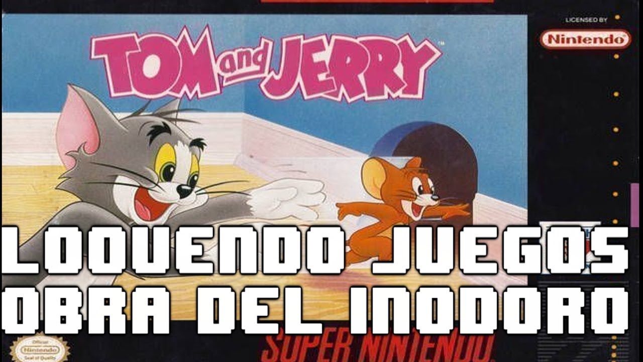 LOQUENDO JUEGOS OBRA DEL INODORO #15 - TOM Y JERRY (SNES)