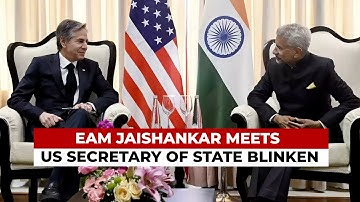 G20 meet: EAM S Jaishankar holds bilateral talks with US Secretary of State Antony Blinken