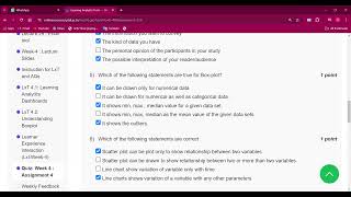 Learning Analytics Tools Week 4 answers