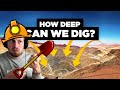 How DEEP Can We Dig A Hole?! [REACTION]