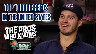 WHO LET THE DOGS OUT! 🐾  Sean Kuraly & Cole Sillinger Guess the Top 10 Dog Breeds | Pros Who Knows