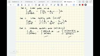 Integration of Rational Functions using Partial Fraction Decomposition