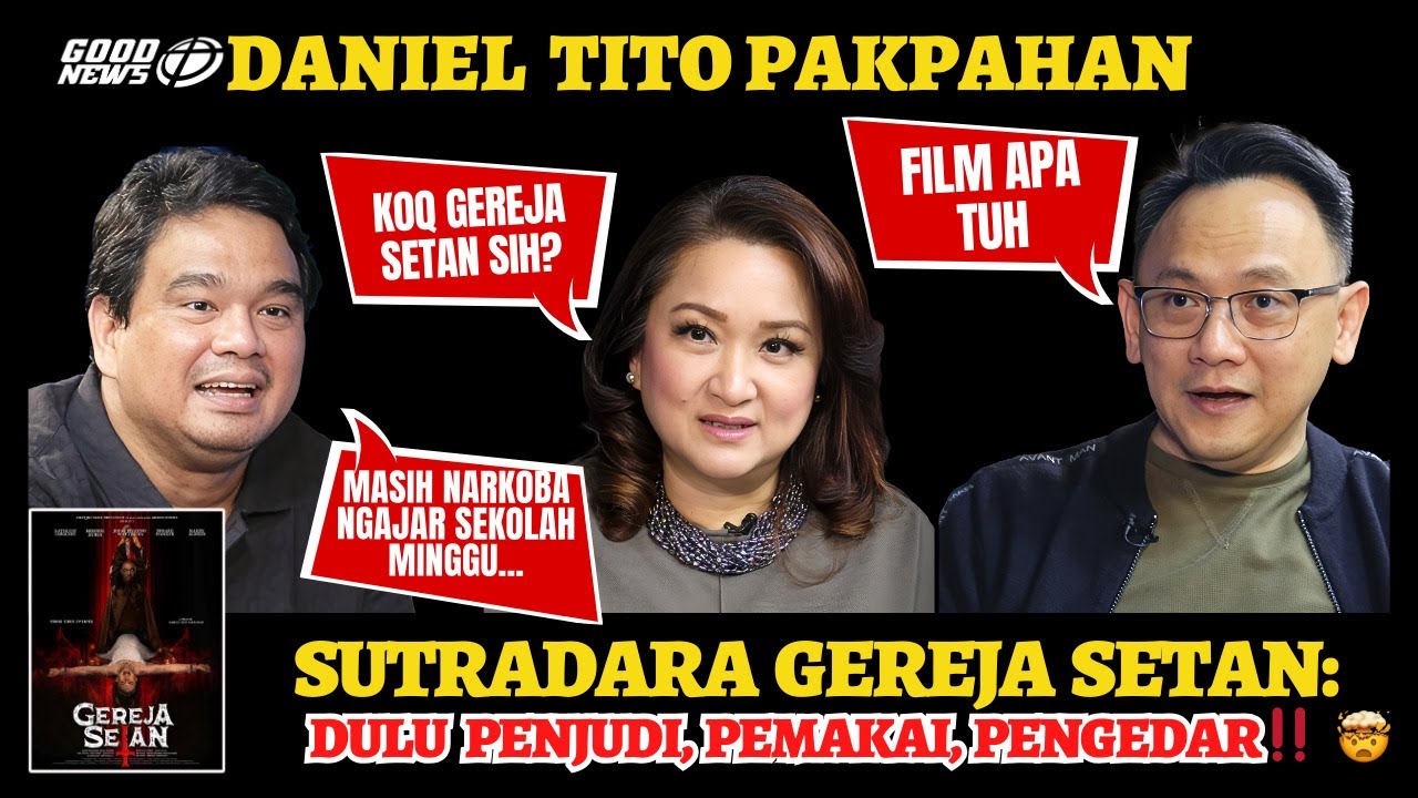 DANIEL TITO: MASA LALU GELAP PENJUDI PEMAKAI PENGEDAR 👉🏼 SUTRADARA GEREJA SETAN #gerejasetanthemovie