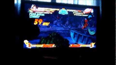 MVC3 chun li morrigan c viper 100%.wmv