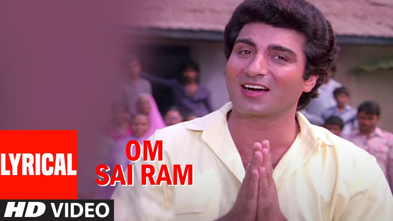 Om Sai Ram Lyrical Video Song  Insaniyat Ke Dushman 1987  Asha BhosleSuresh Wadkar  Raj Babbar