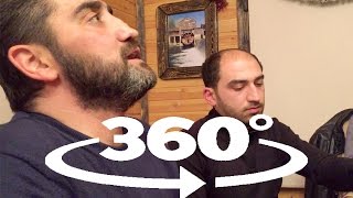 Qafiyenin Oynagina Orxan, Vuqar, Aydin, Mehman Stolustu Deyishme Meyxana 2016 Camera 360