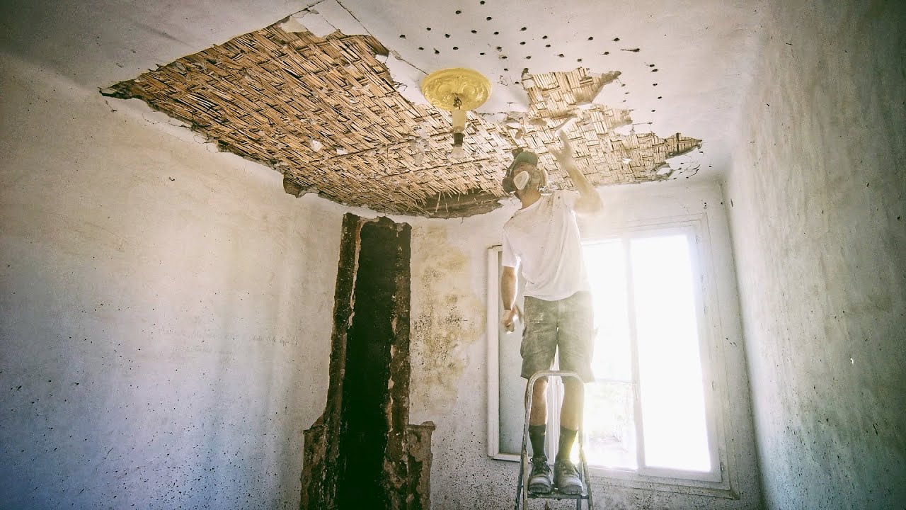 Faux Plafond Sur Ancien Plafond Lattis Platre