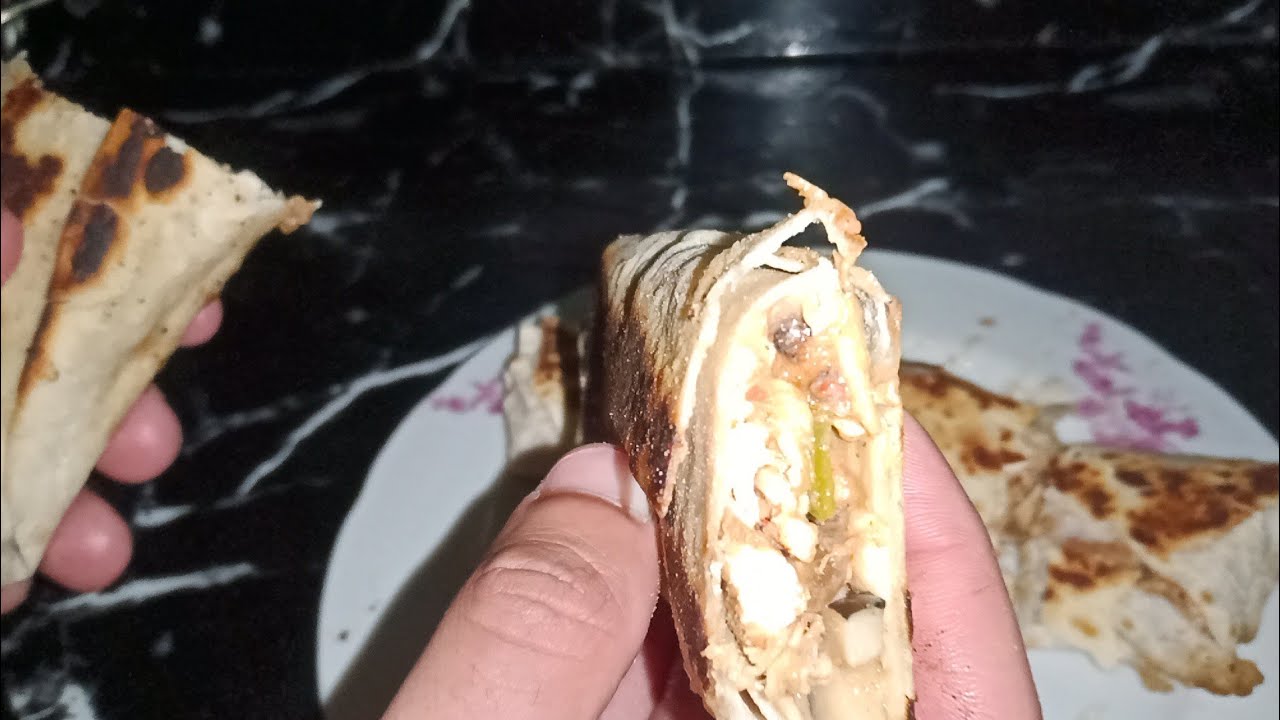 عمل شاورما الدجاج بطريقه سهله وغيرمكلفه