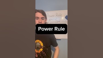 Part 1 | Do you know how this rule works? #highschoolmath #math #mathhelp #differentiation #calculus
