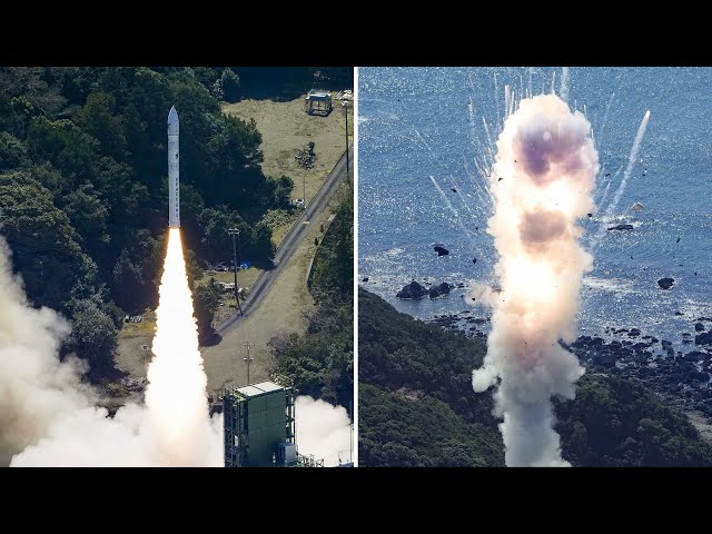 Watch: Japan's Space One Rocket Explodes During Launch | WSJ News