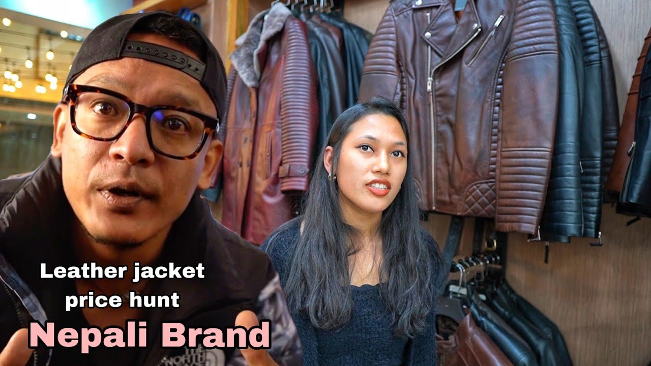 PREMIUM LEATHER JACKET ( NEPALI BRAND ) - PRICE HUNT IN KATHMANDU