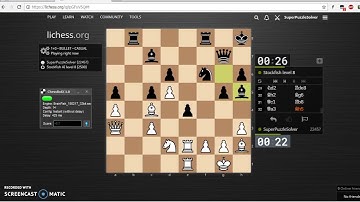 ChessBotX vs StockFish 8 at lichess.org