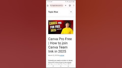How to Get Canva Pro for Free (2025) #canvadesign #canvatutorial #canvatips#youtubeshorts