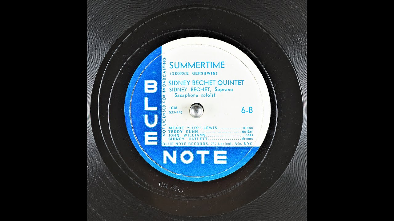 Summertime - Sidney Bechet - 1939
