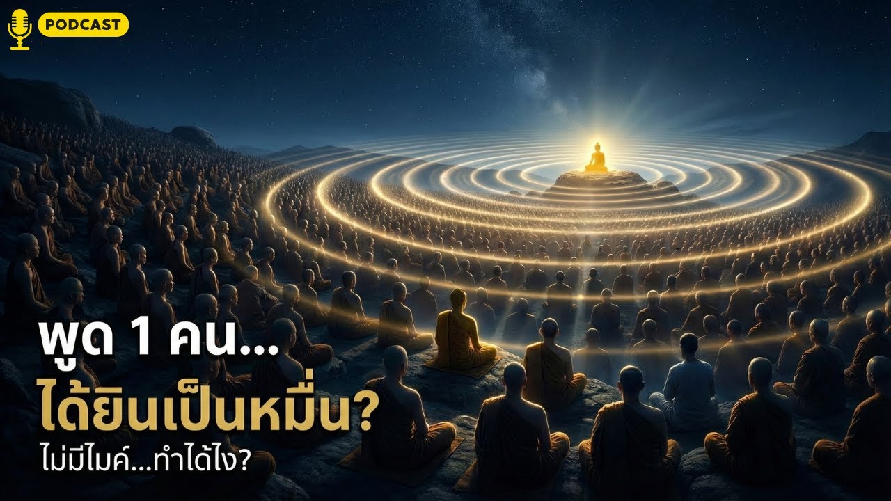ความลับเสียงพระพุทธเจ้า: ทำไมคนนับหมื่นได้ยินชัดเจนโดยไม่ต้องใช้ไมค์? | พลังแห่งความเงียบ