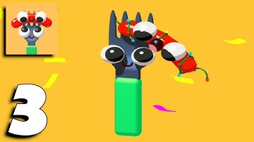 Fork N Sausage - All Levels 47-69 Gameplay Part 3 (Android, iOS)