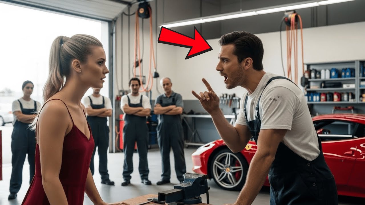 In Officina, Nessuno Capiva La Milionaria Sorda — Finché Il Meccanico Povero Fece L’Impossibile...