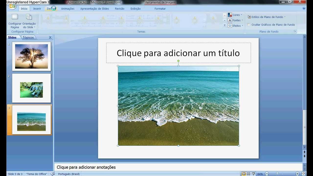 Como fazer slide para monografia