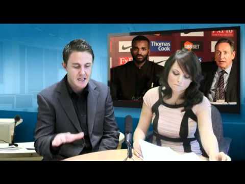 Aston Villa v Man City Preview - Darren Bent - YouTube
