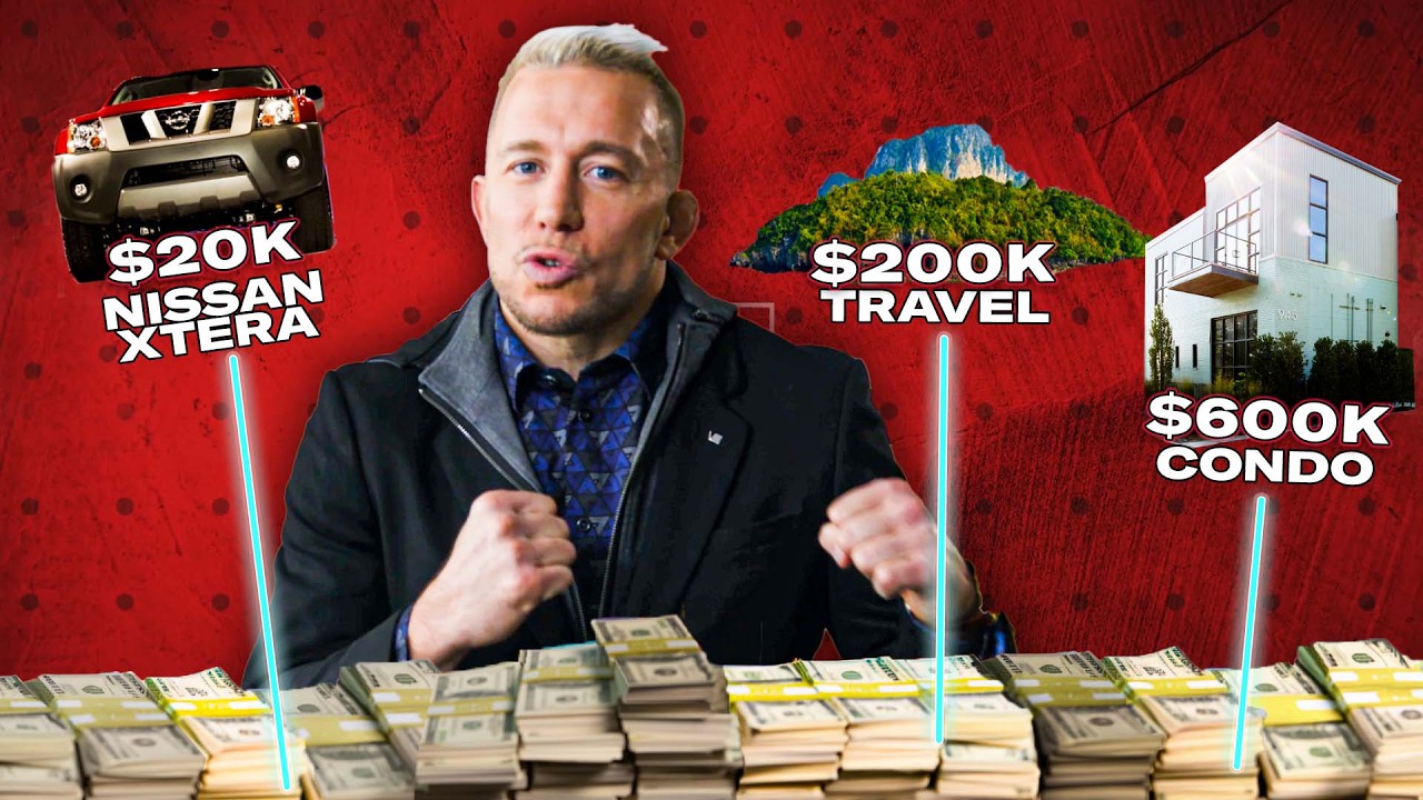 How Georges St-Pierre Spent His First M in the UFC | My First Million | GQ Sports