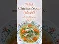 Polish Chicken Soup (Rosół)...#soup  #food #recipe #wintersoup #poland