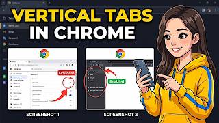 How to Make Tabs Appear on the Left Side Vertical Chrome