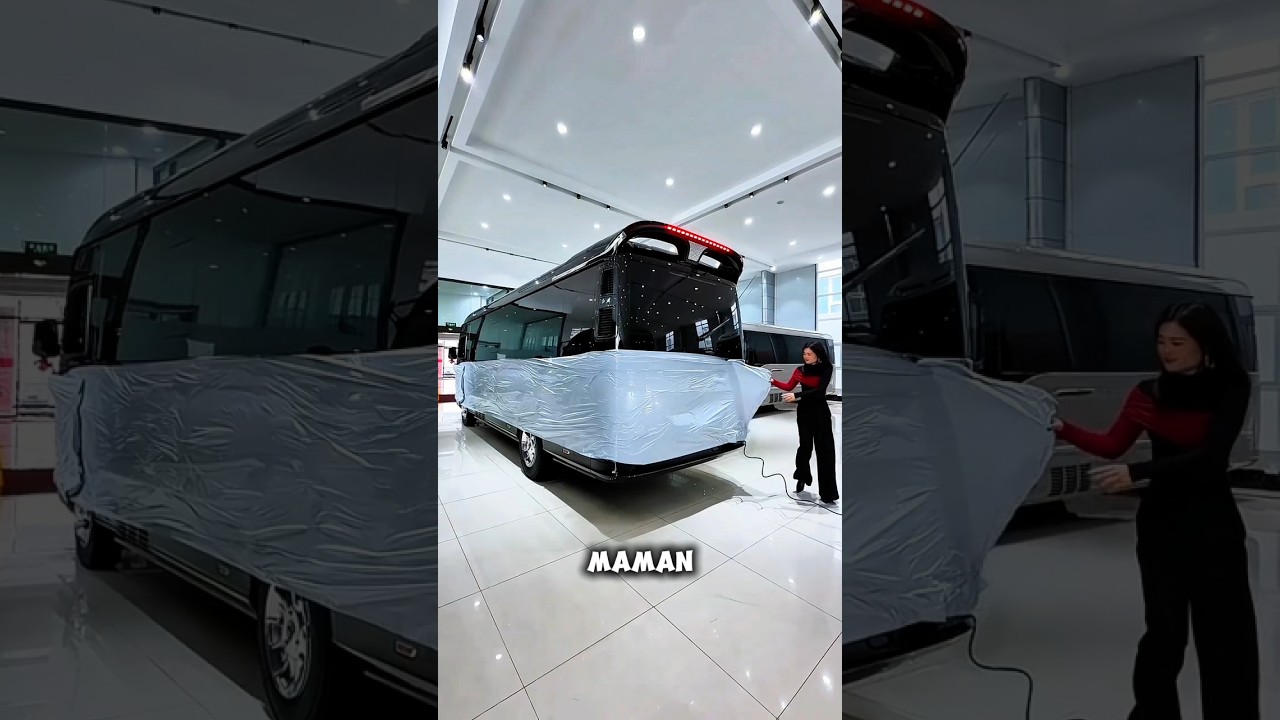 Ce bus est devenu un véritable palais sur roues ! 🤯🏰