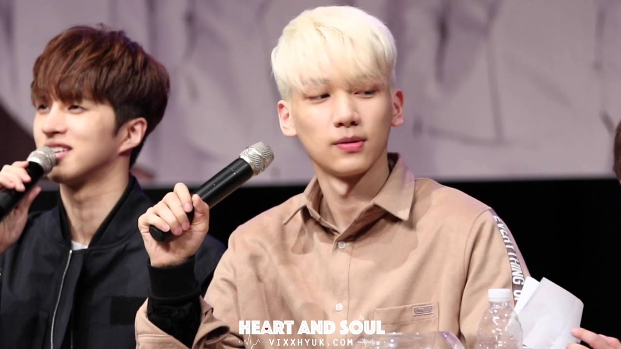 [하트앤소울]151112빅스(VIXX)용산팬싸_혁(HYUK)_사랑고백