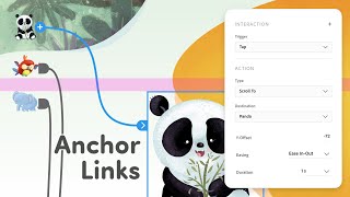 Celebrity Create Anchor Links in Adobe XD Wealth