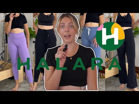 huge halara try on haul, are these the best affordable leggings