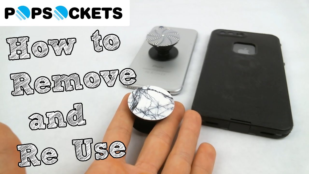 How to Remove ReUse a PopSocket - YouTube