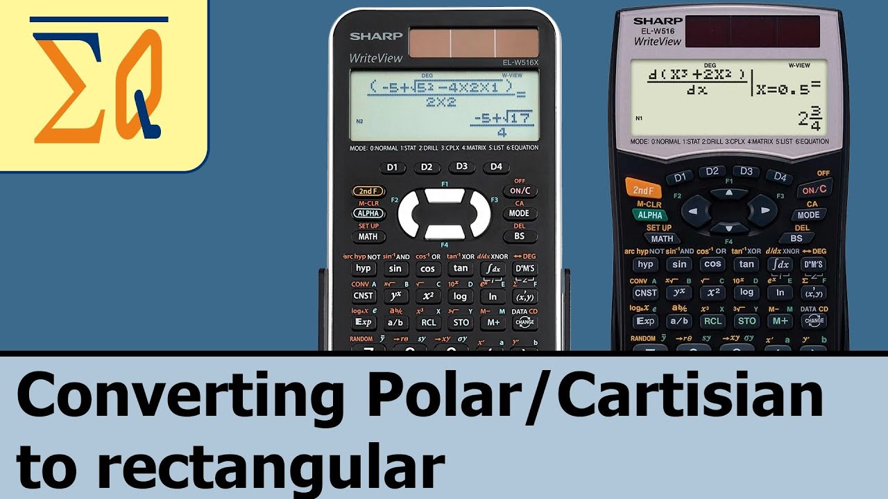 sharp elw 516 elw516x polar rectangular conversion el w516xbsl write in polar form calculator