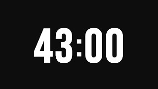 43 Minute Timer