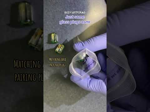 Glass Plugs Asmr