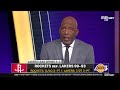 James Worthy disappointed on LeBron's Lakers fall to Rockets 99-93 Game 5 even Austin Reaves return