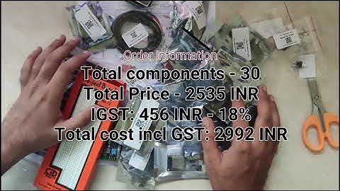 Cheap Electronic components, Arduino Sensors online Unboxing in India