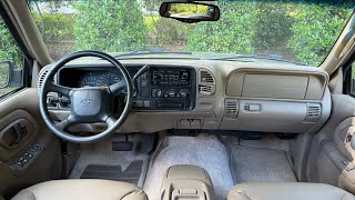 1999 Chevrolet Tahoe Electronics demonstration 