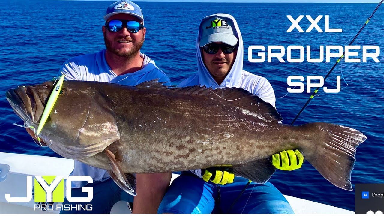 MASSIVE GROUPER SLOW PITCH JIGGING - JYG PRO FISHING - { How to catch big  grouper } 