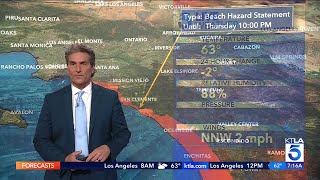 Temperatures peak Wednesday before weekend cooling