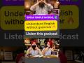 👆Understand English without grammar| #english #latest #new #trendingshorts #viral