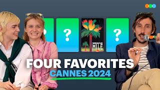 Four Favorites with Elsie Fisher, Matilda Fleming and Tyler Taormina at Cannes 2024 by Letterboxd 4,508 views 10 days ago 2 minutes, 24 seconds