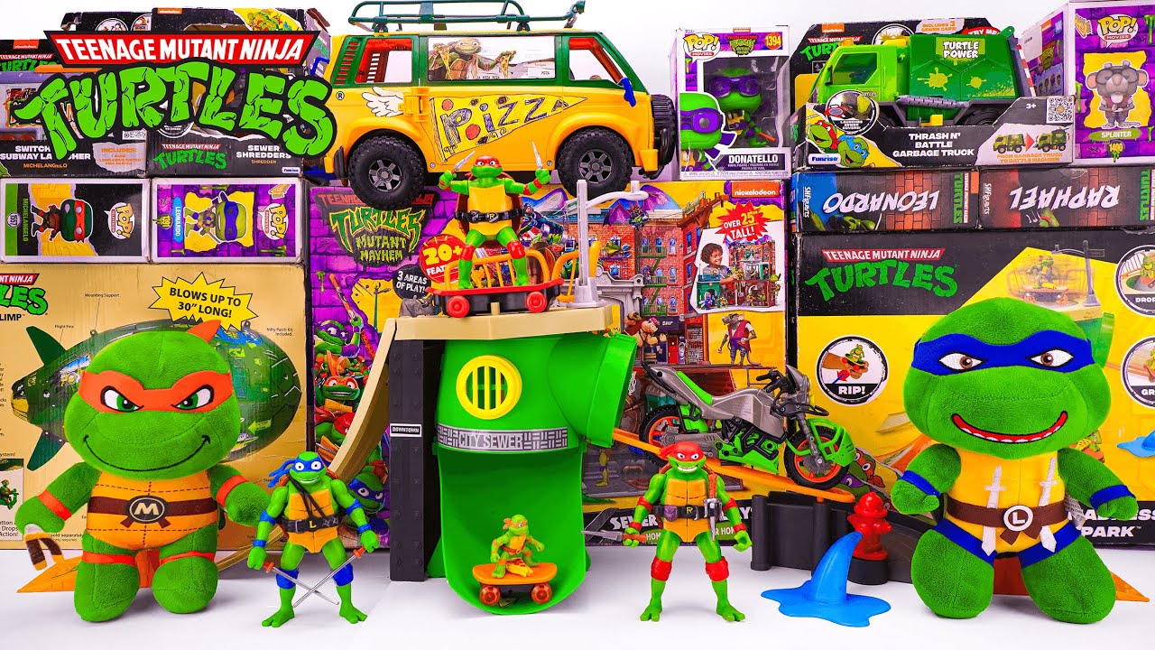 Unboxing Teenage Mutant Ninja Turtles | Secret Box of 4 Ninja