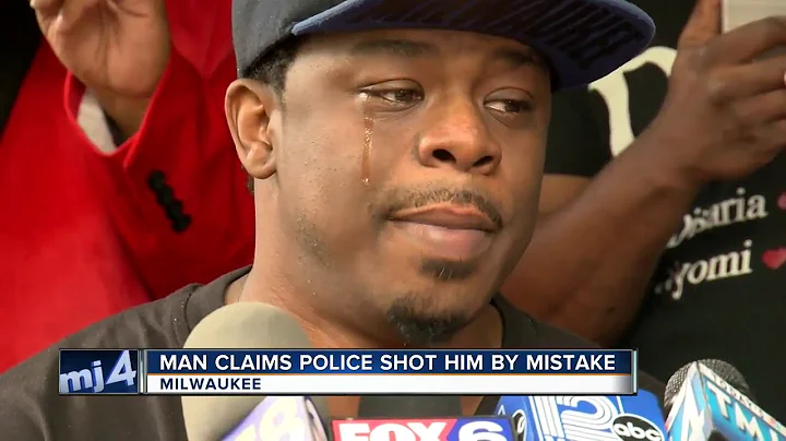 Man says he was mistakenly shot by police