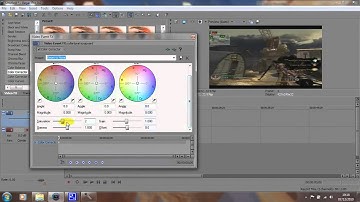 TUTORIAL: Sony vegas, Colour correction settings (MW2)