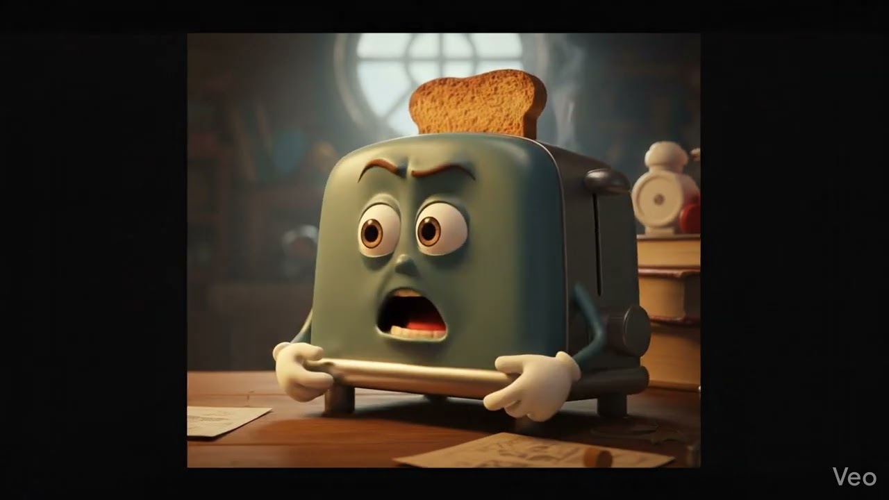 เครื่องปิ้งขนมปัง!! Pixar-style animation of talking objects.