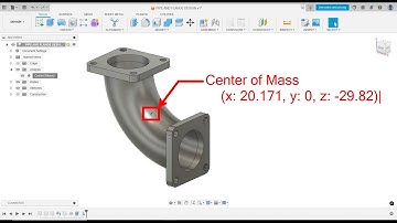 How to Find Center of Mass in Fusion 360
